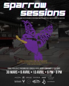 Sparrow Sessions Taz Skatepark Montreal Quebec Canada