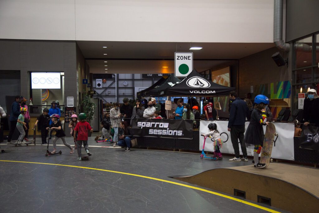 Sparrow Sessions at Taz Biggest Skatepark In Canada event organised by Jessy Jean Bart