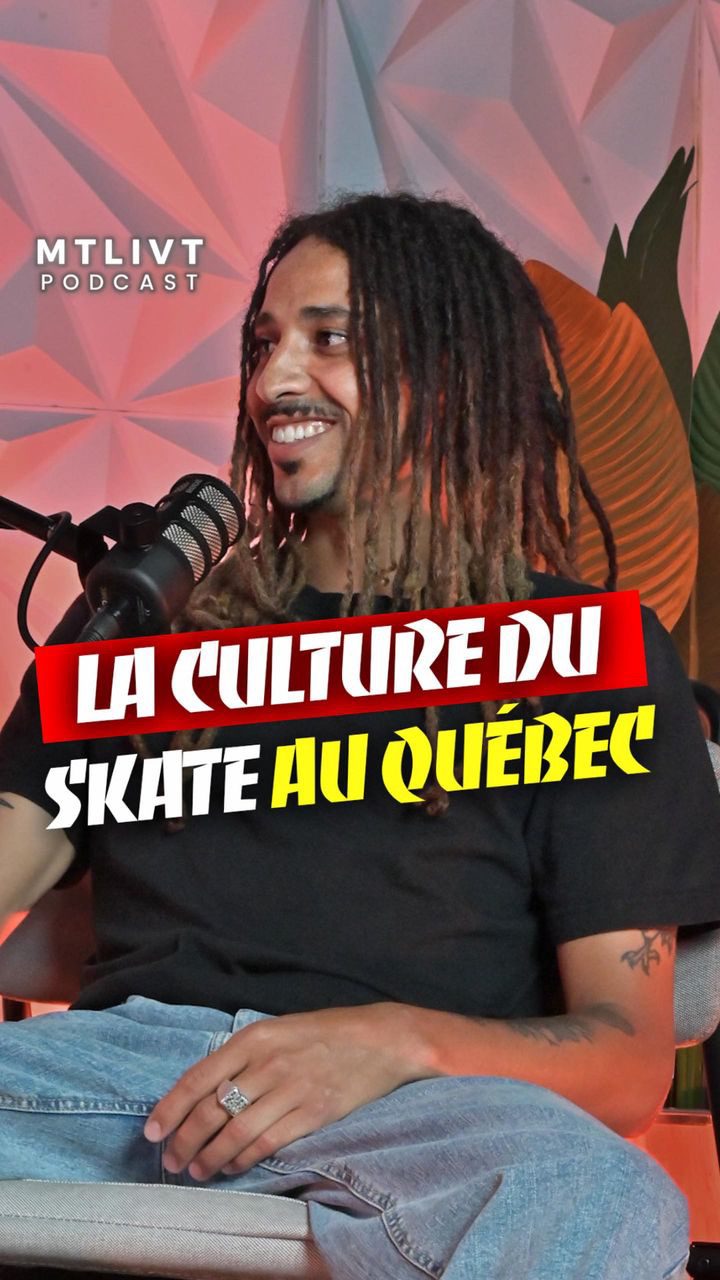 Jessy Jean Bart MTLIVT PODCAST la culture du skate au Quebec